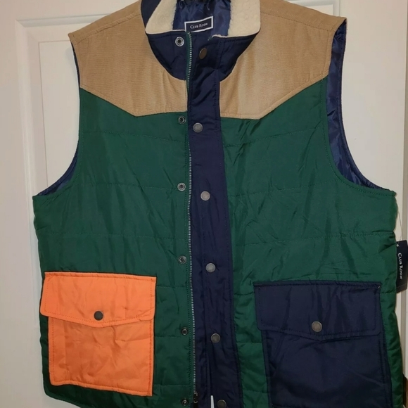 New Club Room Mens Jacket Size XL Vest Full-Zip - Picture 8 of 9